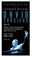 Brocure for David Sancious concert DG Communication Arts.